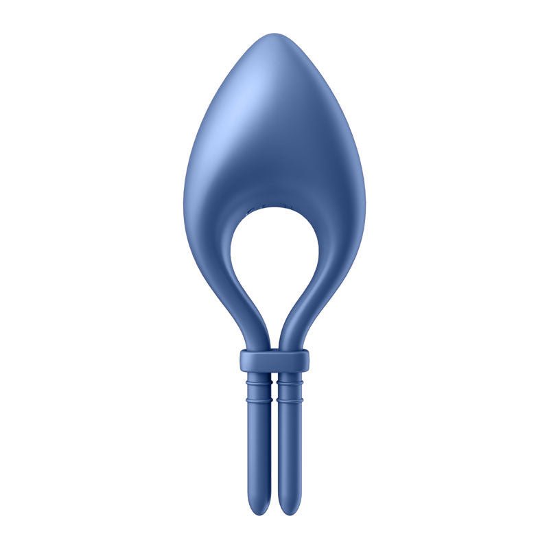 Satisfyer bullseye - cock ring - Blue, Product back view  | Flirtybay.com.au